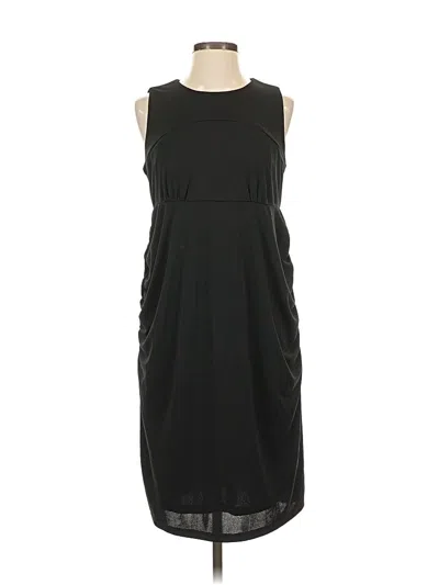 Pre-owned Ann Taylor Loft Cocktail Dress In Black
