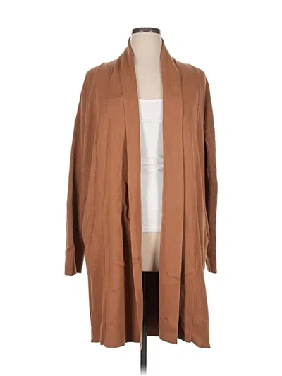 Pre-owned Marled By Reunited Cardigan Sweater In Brown