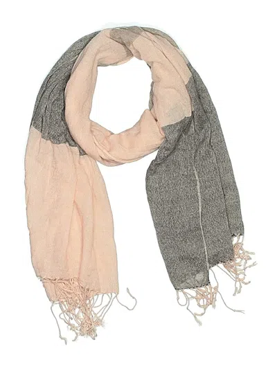 Pre-owned H&m Scarf In Pink