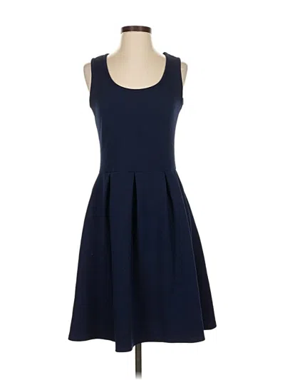 Pre-owned 24seven Comfort Apparel Cocktail Dress In Blue