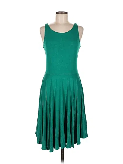 Pre-owned Cynthia Rowley Tjx Casual Dress In Green