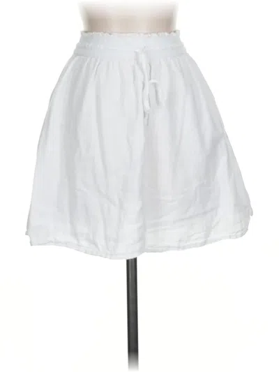 Pre-owned Abound Casual Skirt In White