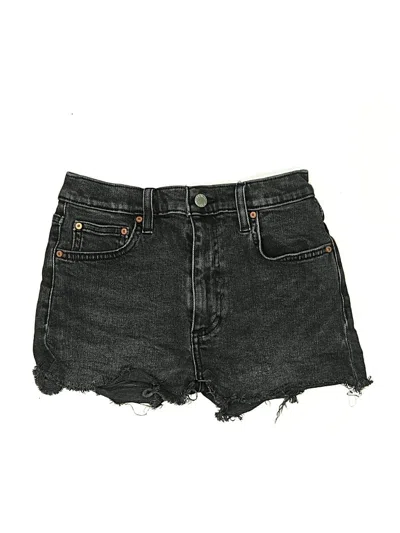 Pre-owned Denim Forum Denim Shorts In Black