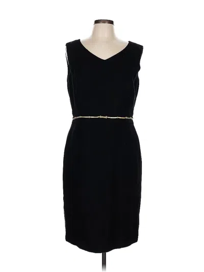 Pre-owned Tahari Cocktail Dress In Black