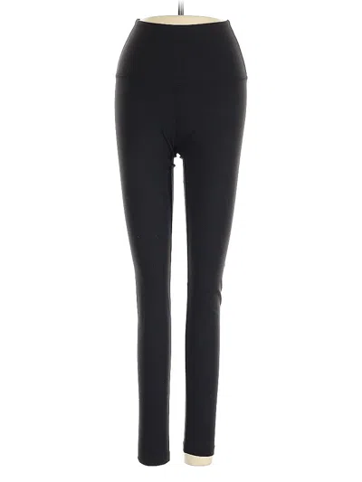 Pre-owned Beyond Yoga Active Pants In Black