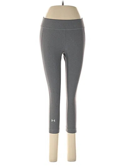 Pre-owned Under Armour Active Pants In Gray