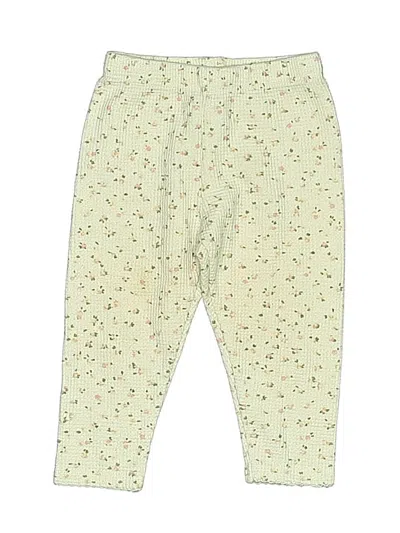 Pre-owned Oh Baby Babies' Khaki Pant In Green