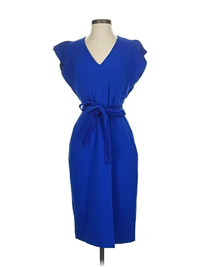 Pre-owned Eliza J Cocktail Dress In Blue