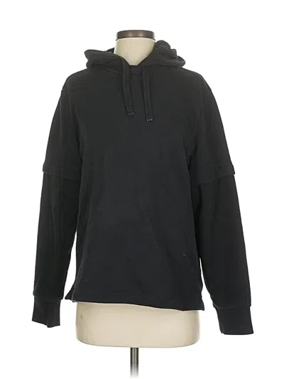 Pre-owned Gap Pullover Hoodie In Black