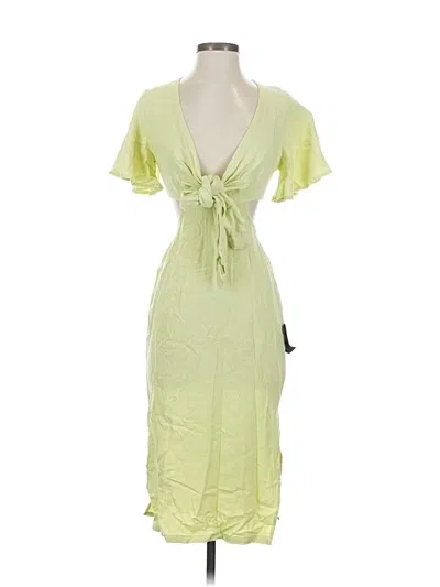 Pre-owned Lulus Cocktail Dress In Green