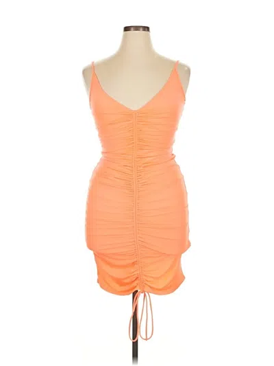 Pre-owned Fashion Nova Cocktail Dress In Orange