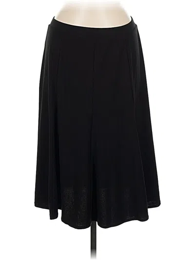 Pre-owned 89th & Madison Formal Skirt In Black