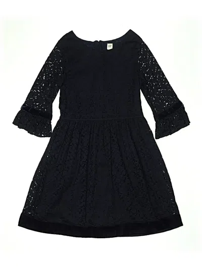 Pre-owned Gap Kids' Dress In Black