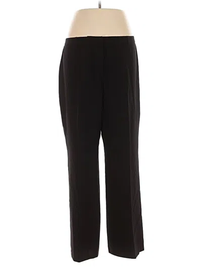 Pre-owned Kasper Dress Pants In Black