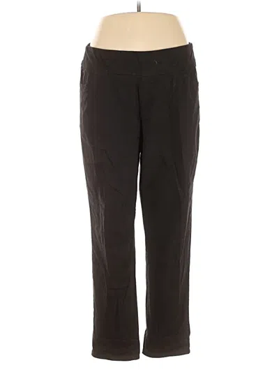Pre-owned Woman Within Dress Pants In Black
