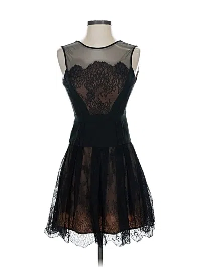Pre-owned Bcbgmaxazria Cocktail Dress In Black