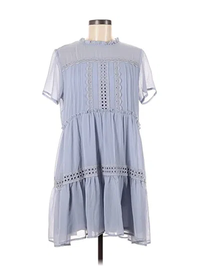 Pre-owned Entro Casual Dress In Blue