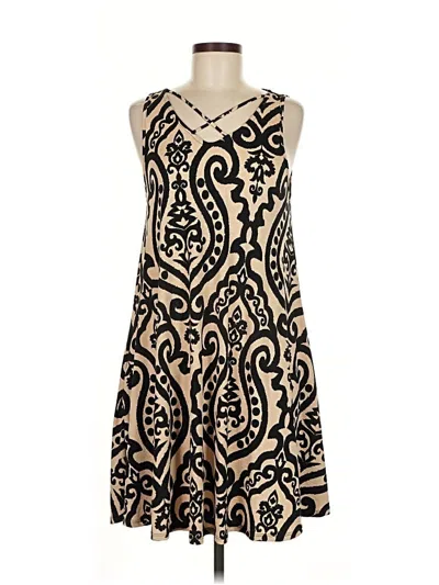 Pre-owned Beeson River Cocktail Dress In Brown