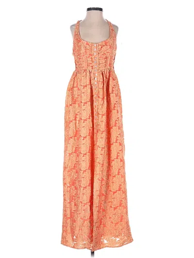 Free People Casual Dress In Orange