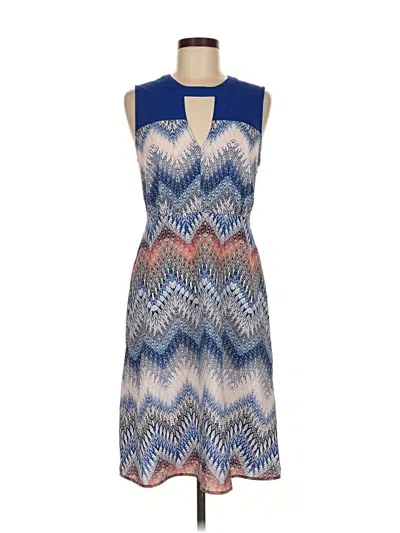 Pre-owned Bcbgmaxazria Casual Dress In Blue