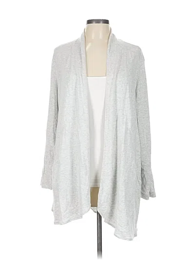 Pre-owned Purejill Cardigan Sweater In Gray