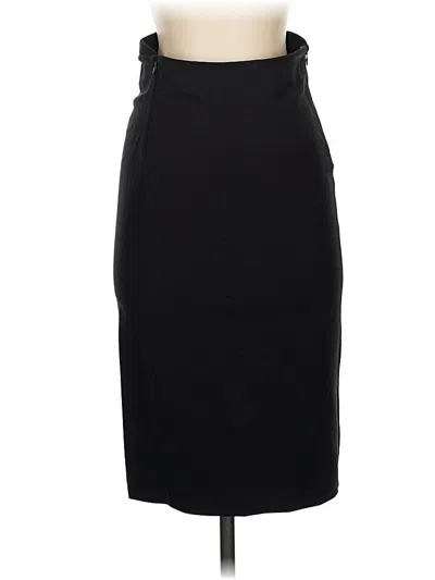 Pre-owned Diane Von Furstenberg Formal Skirt In Black
