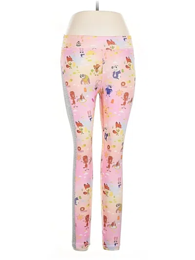 Pre-owned Disney Store Leggings In Pink