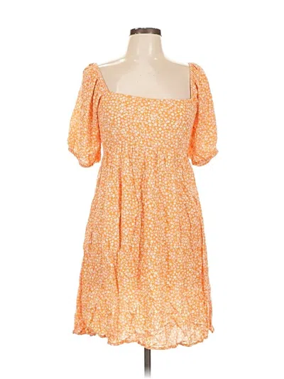Pre-owned Billabong Casual Dress In Orange