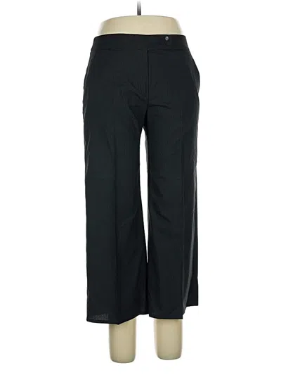 Pre-owned Sisley Paris Dress Pants In Black