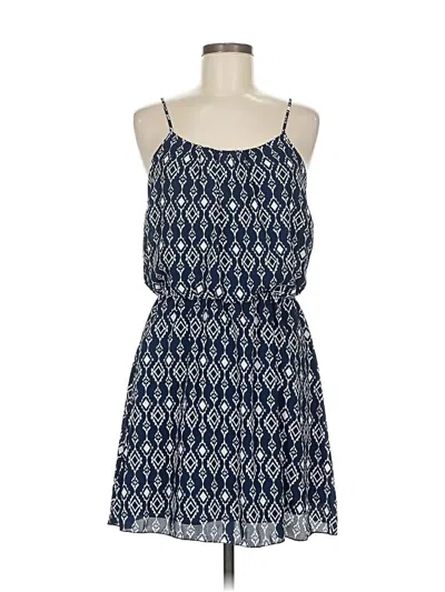 Pre-owned Final Touch Casual Dress In Blue