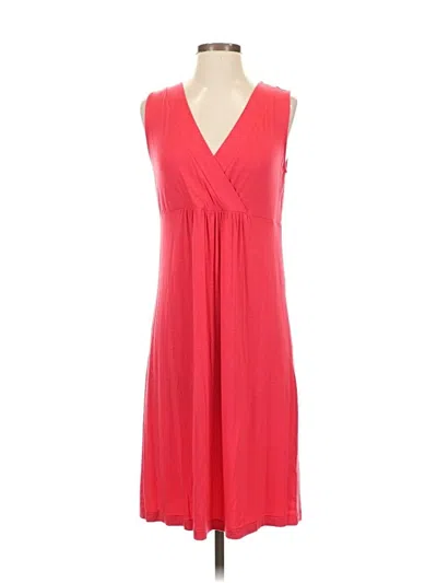 Pre-owned Jjill Cocktail Dress In Red