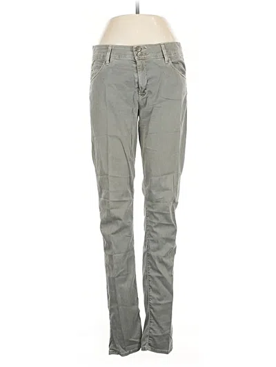 Pre-owned Hudson Casual Pants In Gray