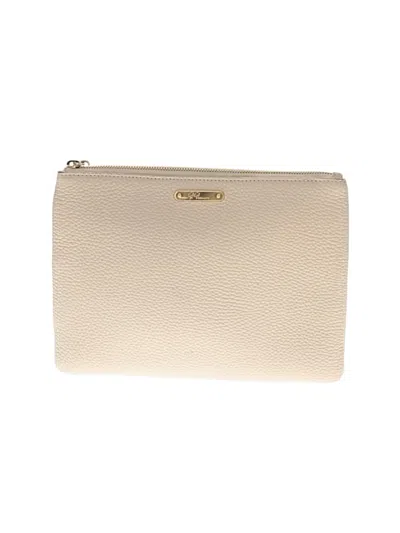 Pre-owned Gigi New York Makeup Bag In White