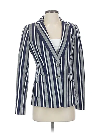 Pre-owned Banana Republic Blazer Jacket In Blue