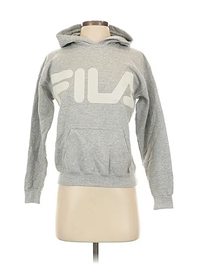 Pre-owned Fila Sweatshirt In Silver