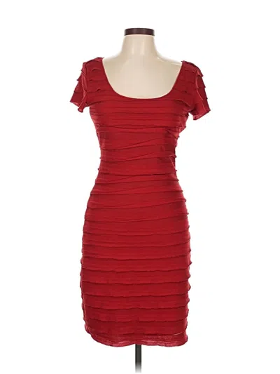 Pre-owned Max Studio Cocktail Dress In Red