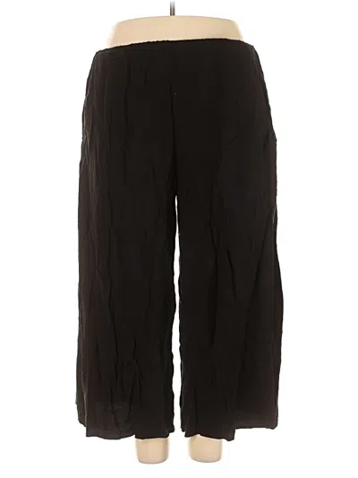 Pre-owned Cynthia Ashby Casual Pants In Black