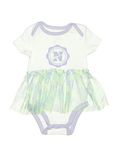 Pre-owned Nike Babies' Short Sleeve Onesie In Green