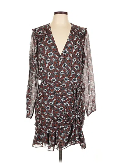 Pre-owned Veronica Beard Cocktail Dress In Brown