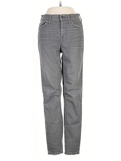 Pre-owned Madewell Jeans In Gray