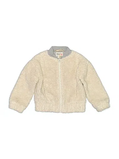 Pre-owned Crewcuts Kids' Cardigan Sweater In Brown