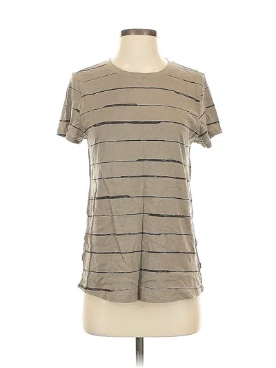 Pre-owned Athleta Short Sleeve T-shirt In Gray
