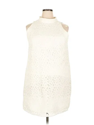 Pre-owned Amsale Cocktail Dress In White