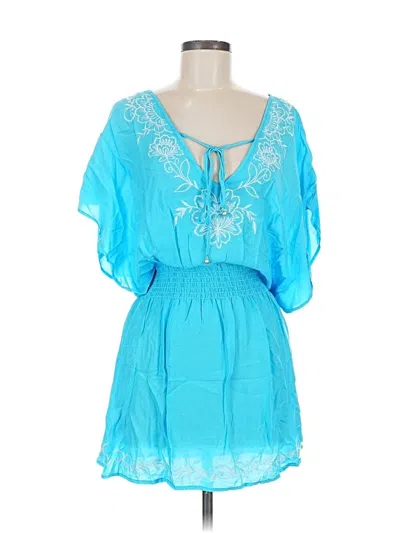 Pre-owned Blue Island Casual Dress In Blue