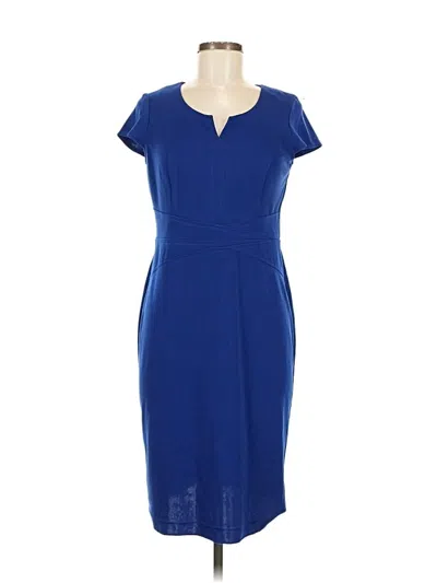 Pre-owned Kasper Casual Dress In Blue