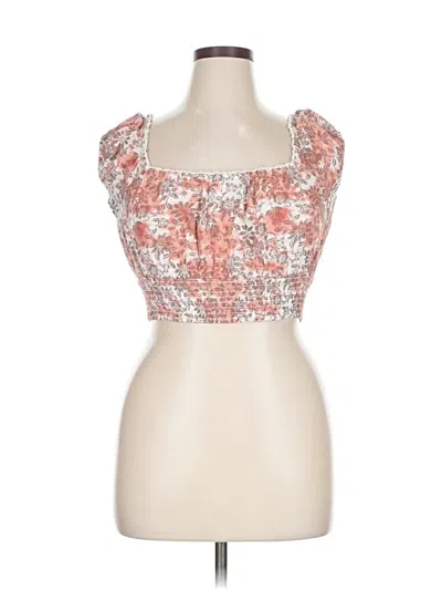 Pre-owned Aéropostale Sleeveless Blouse In Orange