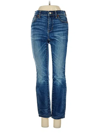 Pre-owned Madewell Jeans In Blue