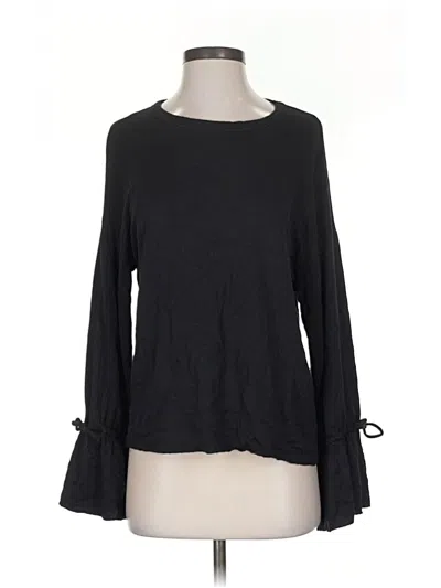 Pre-owned Design Lab Lord & Taylor Pullover Sweater In Black