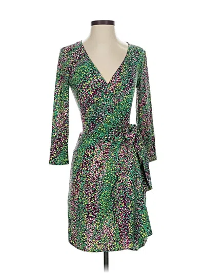 Pre-owned Bcbgmaxazria Cocktail Dress In Green