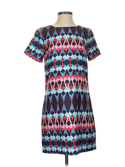 Pre-owned J.crew Factory Store Casual Dress In Blue